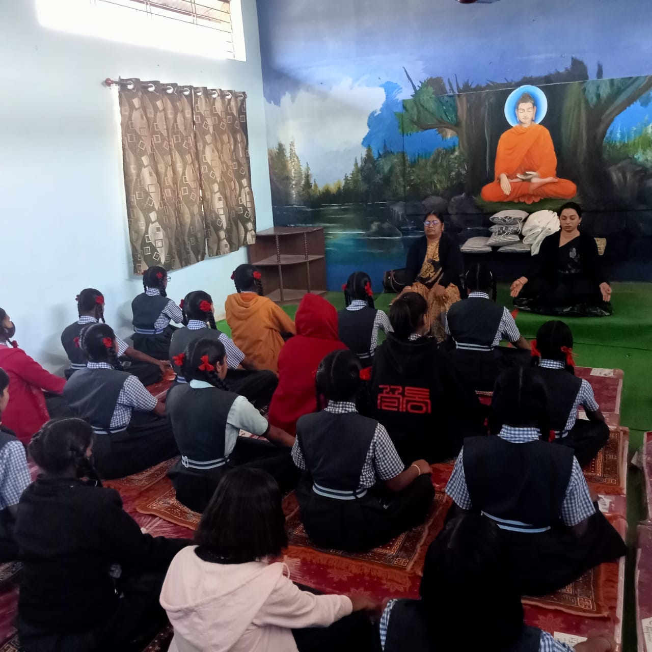 Campus life at Nagsen Education Society