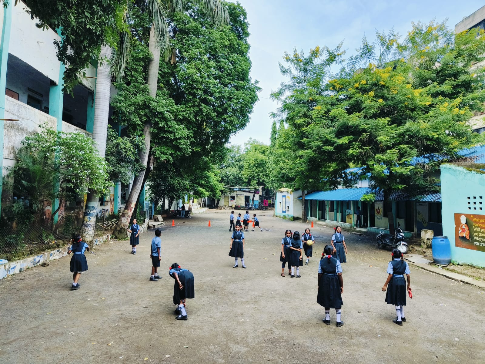 Campus life at Nagsen Education Society