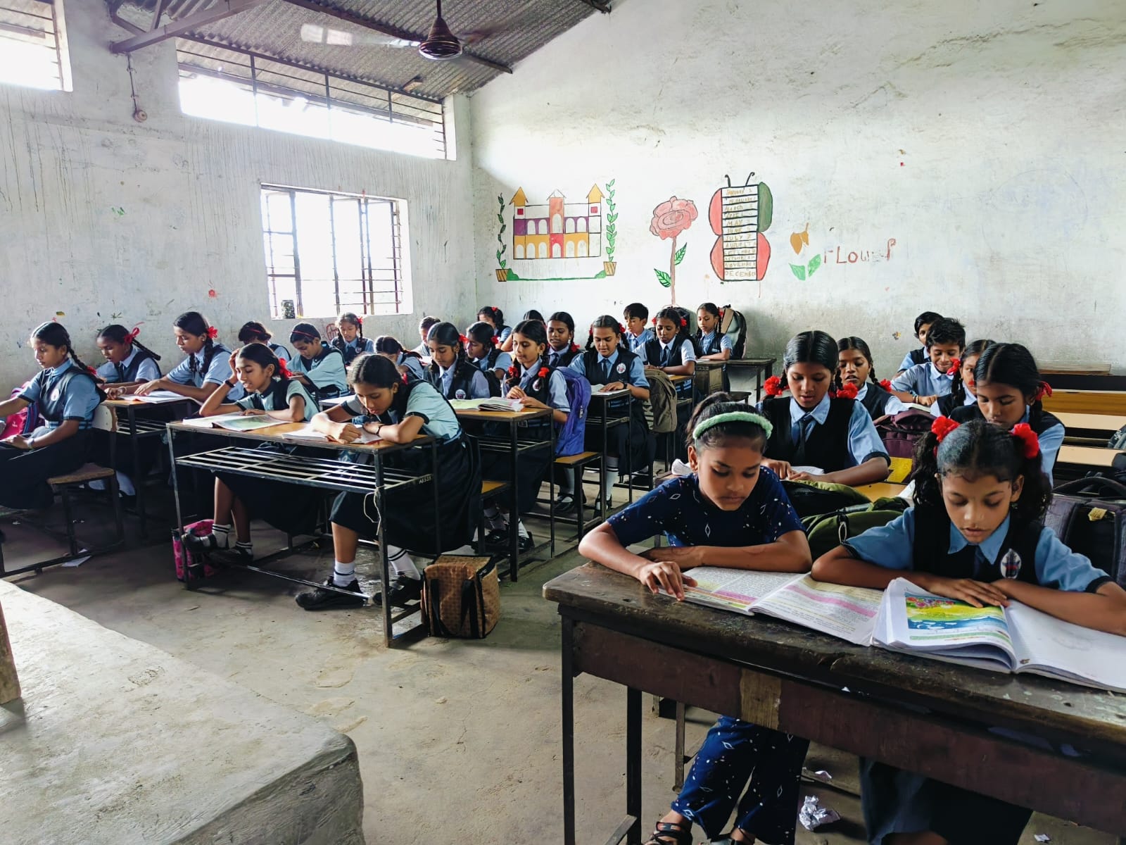 Campus life at Nagsen Education Society