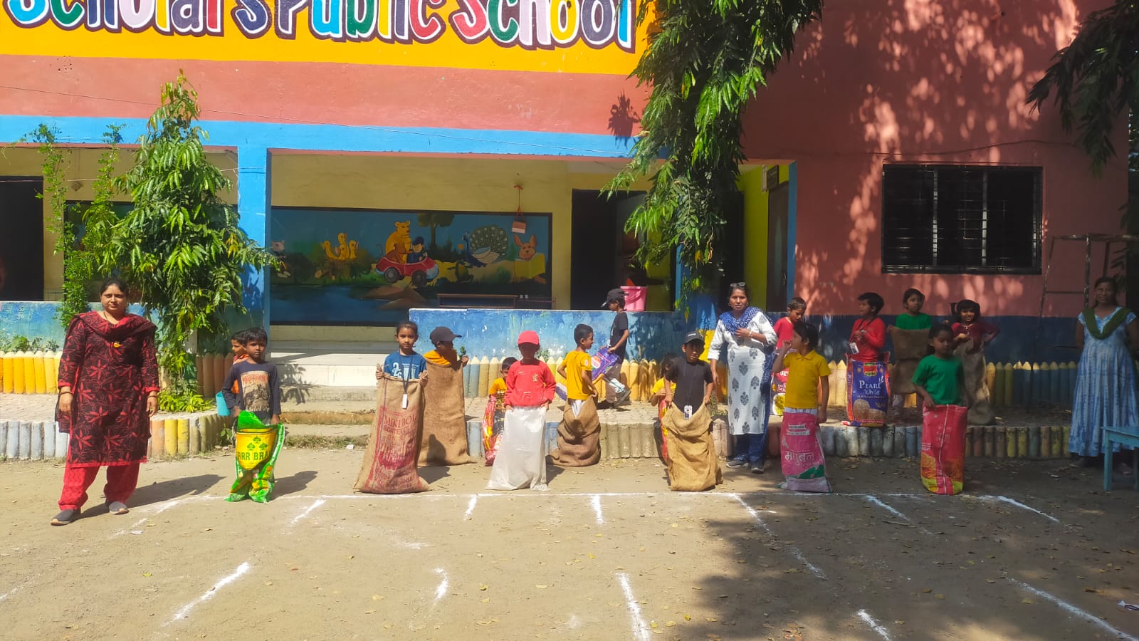 Campus life at Nagsen Education Society